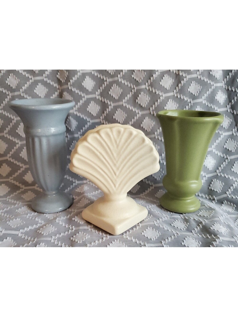3 Small Haeger Bud Vase's